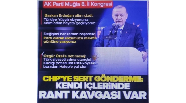 Başkan Erdoğan: CHP yerlilik ve millikten uzaklaşıyor 