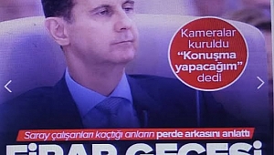 Esad'tan firar gecesi Oscarlık performans! Saraya kameralar kuruldu sözde konuşma yapacaktı. 