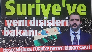 Yeni Suriye hükümetinin dışişleri bakanı ve Halep Valisi açıklandı!  