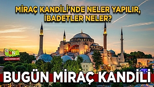 Miraç Kandili Nedir? Miraç Gecesinin Önemi ve Fazileti 