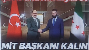 MİT Başkanı İbrahim Kalın Şam'da | Suriye lideri Ahmed Şara ile bir araya geldi 