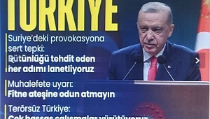 Başkan Erdoğan'dan 